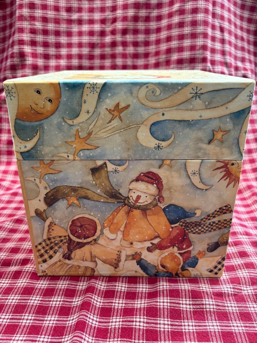 A Snowman Named Bob- Keepsake box by Bob's Boxes